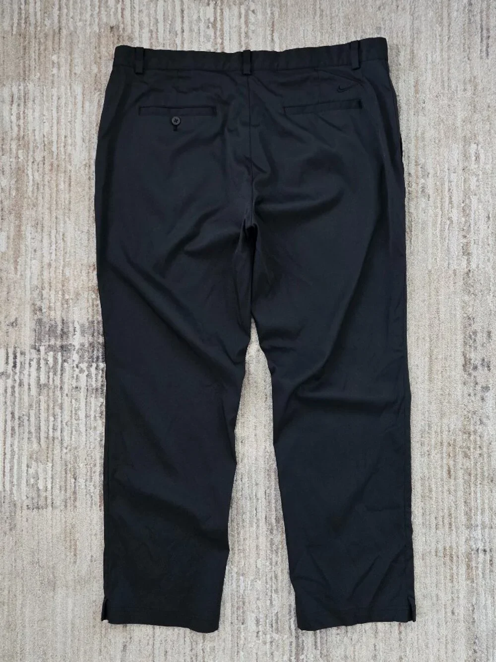 Nike Golf Dri Fit Performance Pants Mens Black Athleisure Stretch 38W 30L